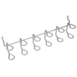 Multiple Tool Holder 1/2 Inch Round Openings Multi-Fit Zinc Plated Steel (POS)