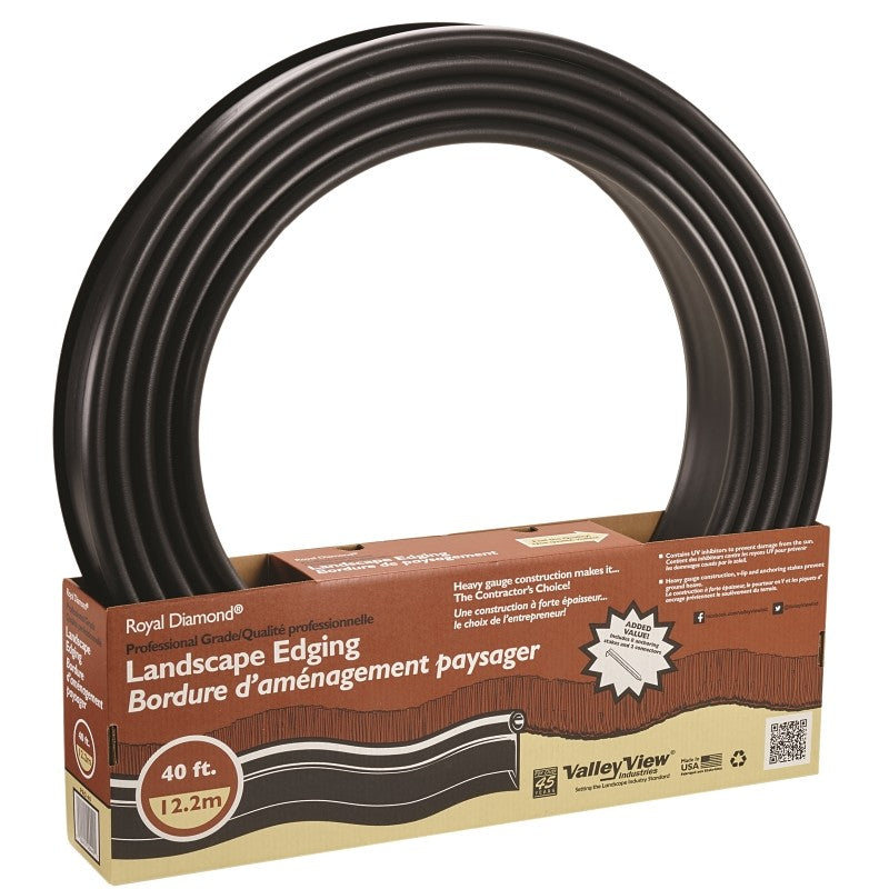 DeWitt PRO-40 Lawn Edging, 40 ft L, 5 in H