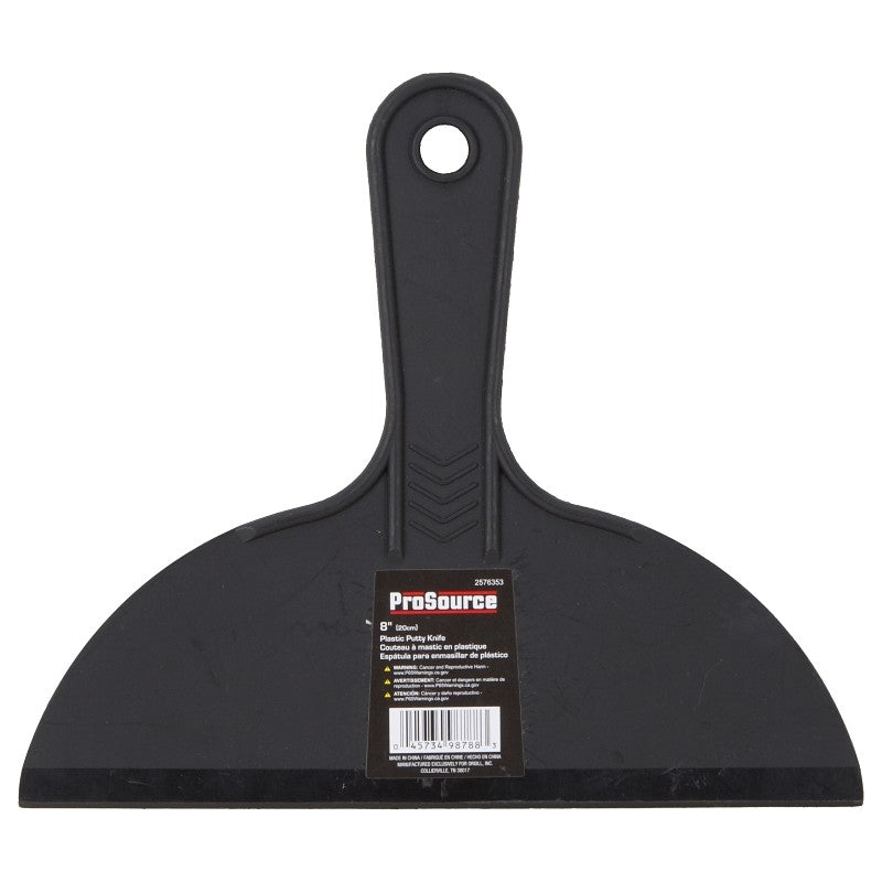 ProSource JL-PS083L Putty Knife, 8 in W Blade, 8 in L Blade, Plastic Handle (Pack of 20)