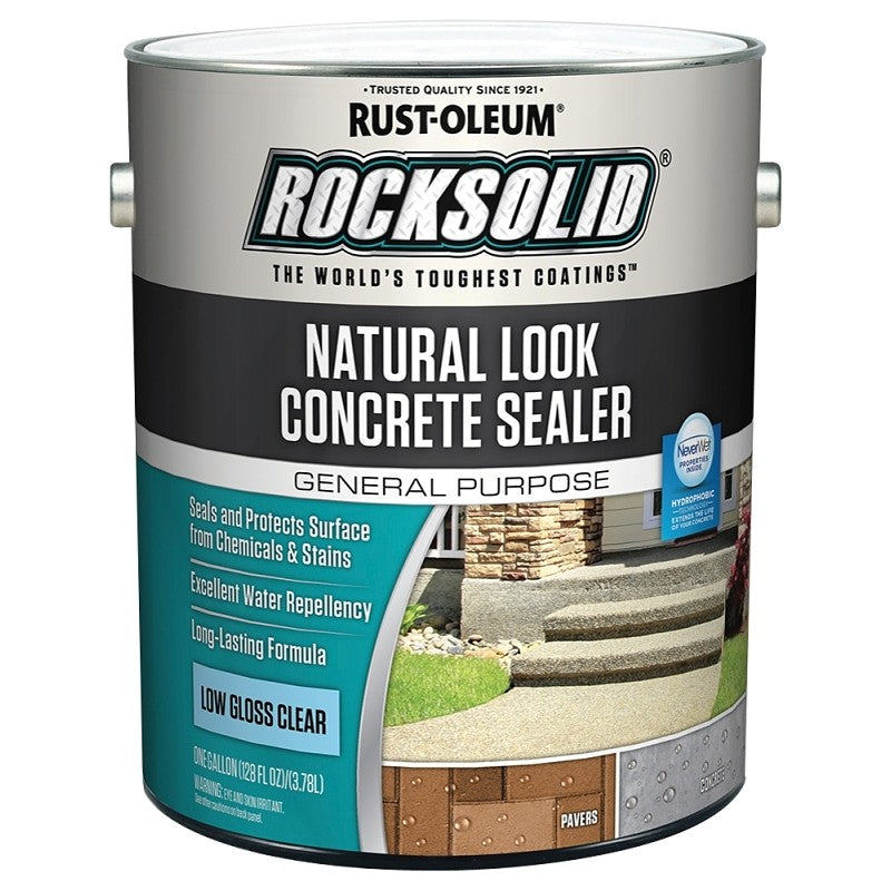Rust-Oleum 317928 Concrete Sealer, 1 gal, Clear (Pack of 2)