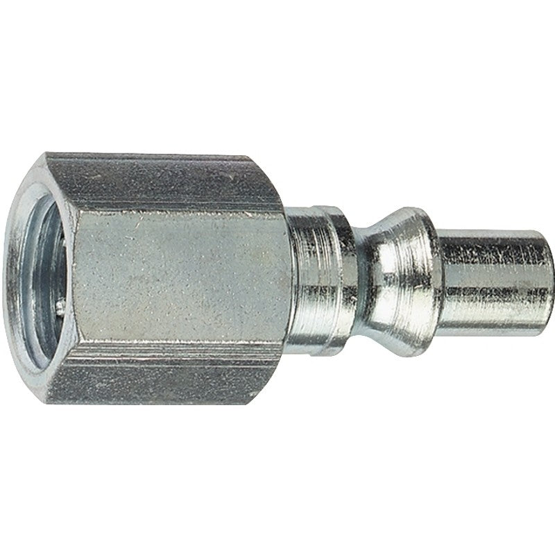 Tru-Flate 12-335 Plug, A-Style, 1/4 in, FNPT, Steel