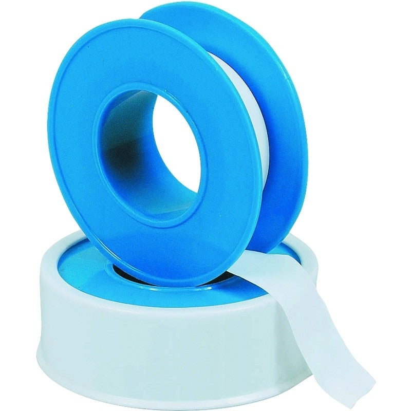 Harvey 17165-144 Thread Seal Tape, 1296 in L, 1/2 in W, PTFE, Blue/White