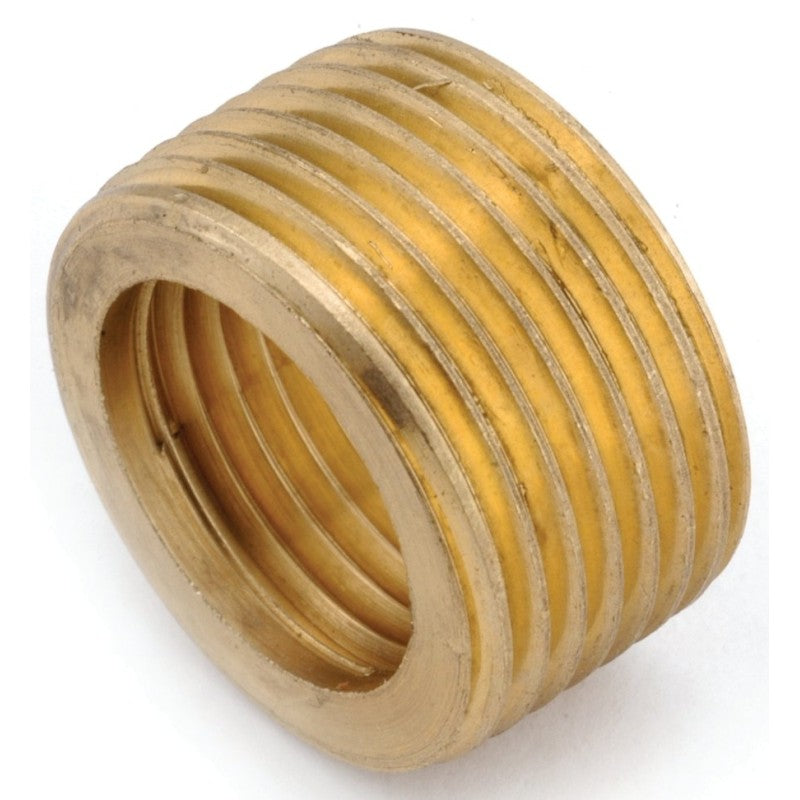 Anderson Metals 736140-0604 Reducing Face Pipe Bushing, 1/4 x 3/8 in, Male x Female
