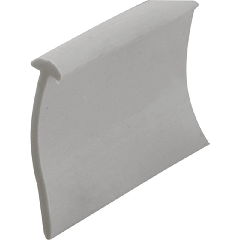 Prime-Line M 6230 Shower Door Bottom Seal, Half-Round, Vinyl, Black (Pack of 6)