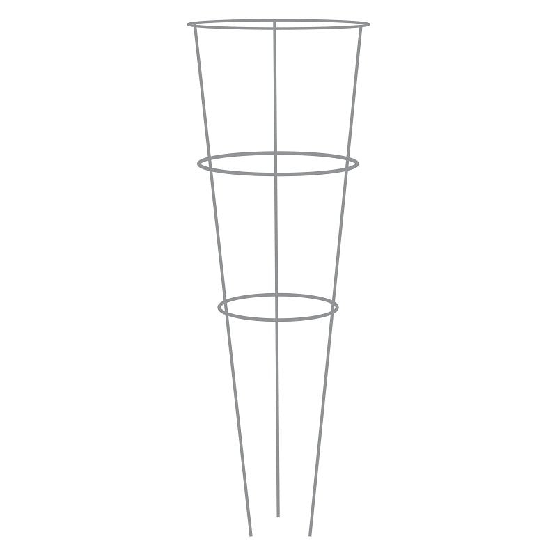 Glamos Wire 704009 Plant Support, 42 in L, 14 in W, Steel, Silver