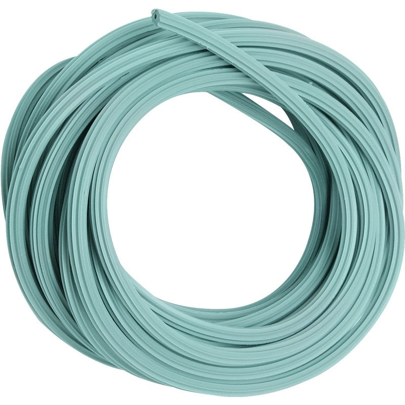 Make-2-Fit P 7635 Screen Retainer Spline, 0.155 in D, 25 ft L, Vinyl, Gray, Round