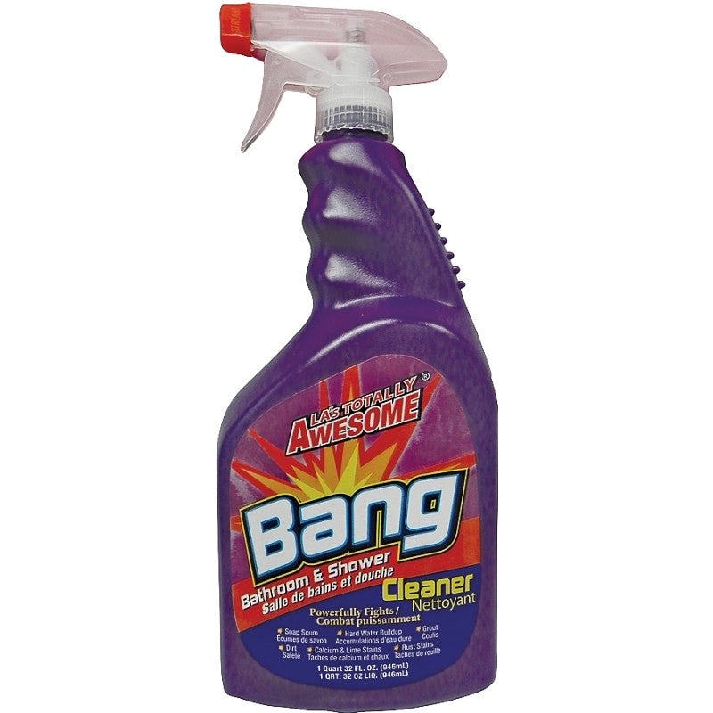 LA's TOTALLY AWESOME BANG 203 Bathroom Cleaner, 32 oz, Liquid (Pack of 12)