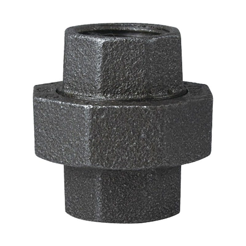 ProSource 34B-3/4B Pipe Union, 3/4 in, Threaded, Malleable Iron, 40 Schedule, 300 PSI Pressure