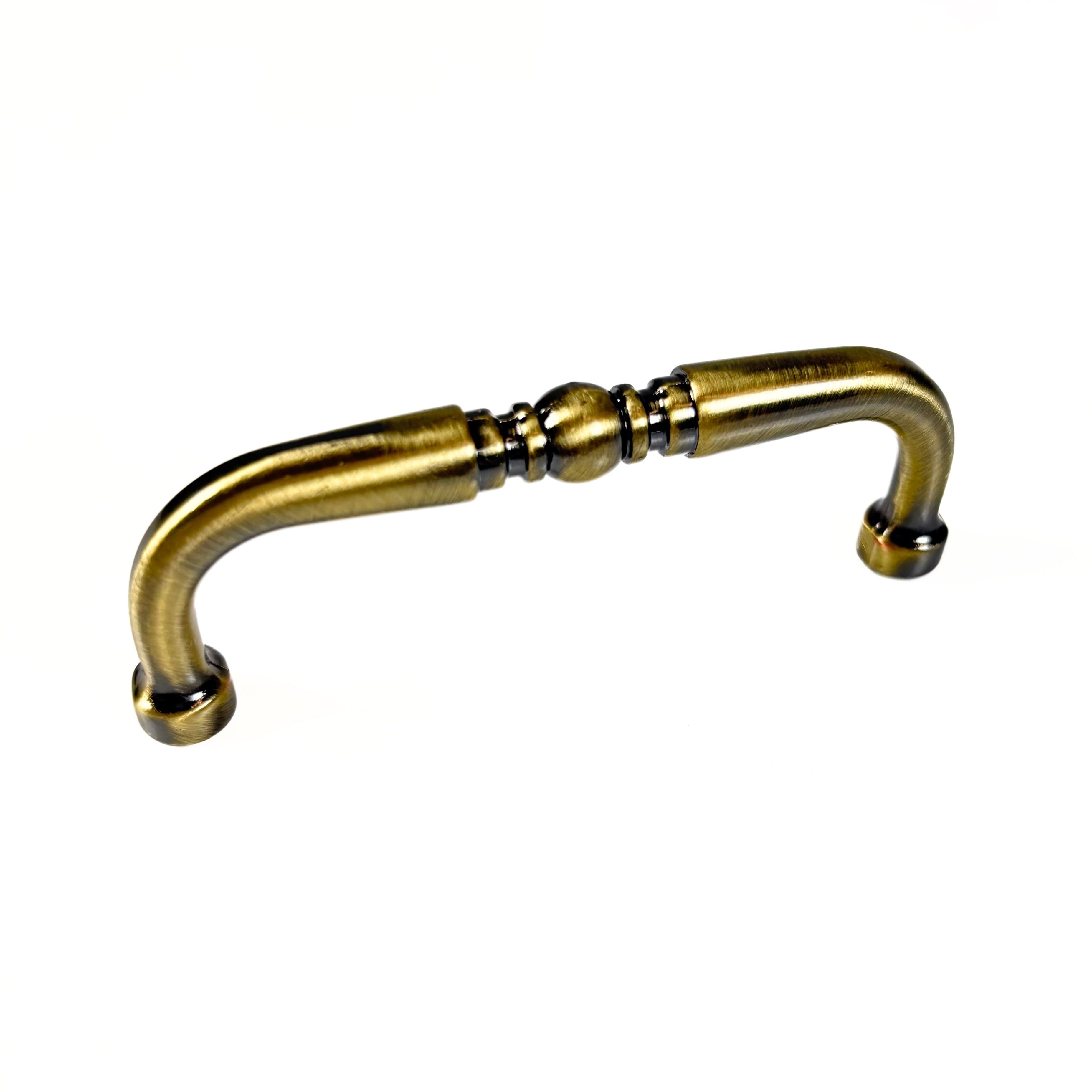 Federal Cabinet And Drawer Pull 3 Inch Centers Antique Brass