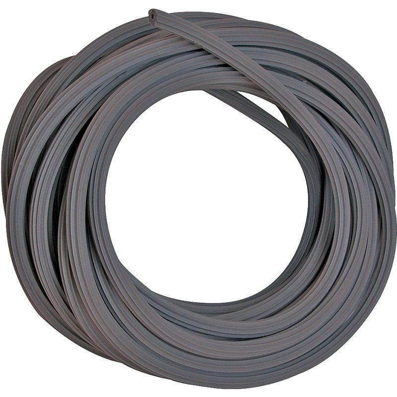 Make-2-Fit P 7521 Screen Retainer Spline, 0.165 in D, 25 ft L, Vinyl, Black, Round