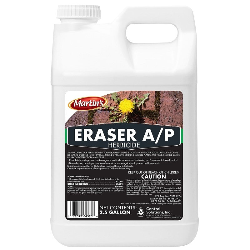 Martin's 82004320 Weed and Grass Killer, Liquid, Clear, 2.5 gal (Pack of 2)