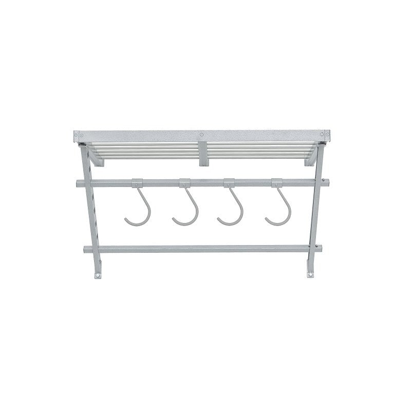 Easy Track 220862 Bike Track Storage System, 500 lb Capacity, Steel, Gray, 20 in L, 32 in W, 20 in H