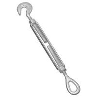 Hook & Eye Turnbuckle 5/8 By 9 Inch Galvanized Drop Forged Steel