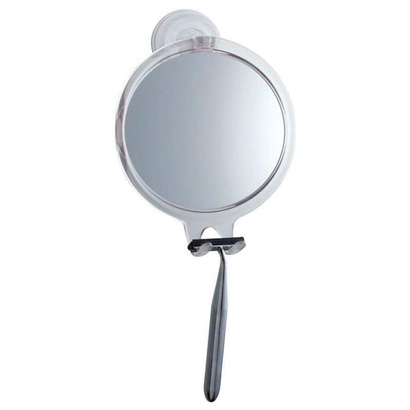 iDESIGN 52120 Fog-Free Mirror, Round, Suction Mounting (Pack of 4)