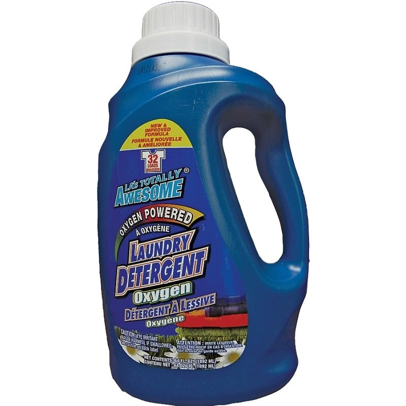 LA's TOTALLY AWESOME 234 Laundry Detergent, 64 oz, Powder (Pack of 8)