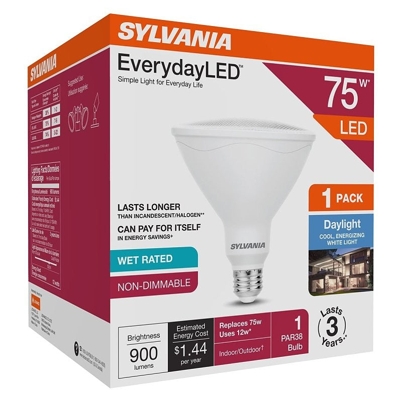 Sylvania 42036 LED Light Bulb, PAR38 Lamp, Daylight