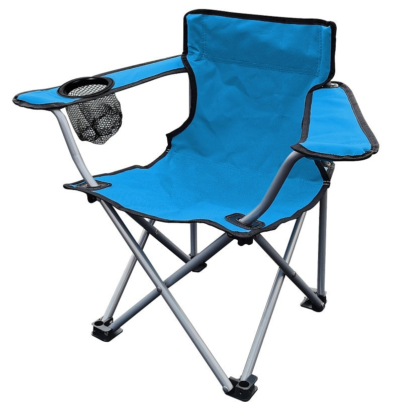 Seasonal Trends XY-117A1B Chair Kids, 23-1/4 in W, 13 in D, 19 in H, Steel Frame, Silver Gray Frame