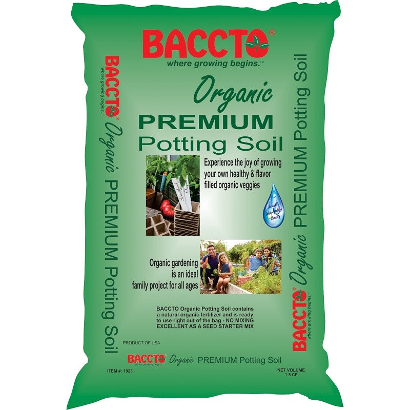 Baccto 1925 Potting Soil, 1.5 cu-ft, Bag