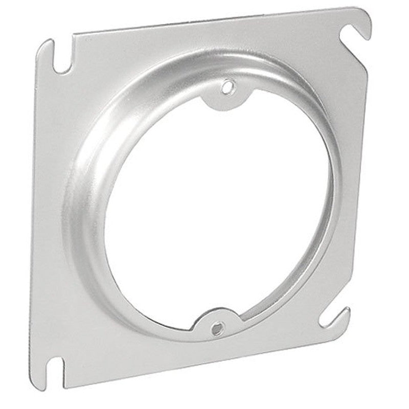 Southwire 52C3-UPC Fixture Ring, 4 in L, Square, Steel, Silver, Galvanized