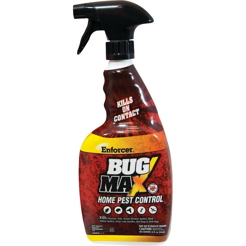 Enforcer EBM32 Home Pest Control Insect Killer, Liquid, Spray Application, 32 oz (Pack of 12)