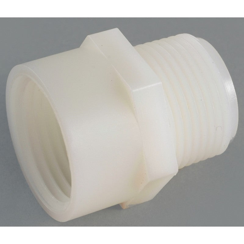 Anderson Metals 53784-1212 Hose Adapter, 3/4 x 3/4 in, FGH x MPT, Nylon, For: Garden Hose (Pack of 5)