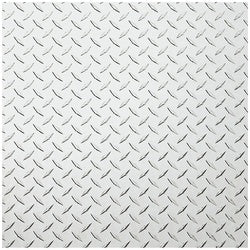Diamond Plate 0.063 Thick by 24 Inch by 48 Inch Polished Aluminum (POS)