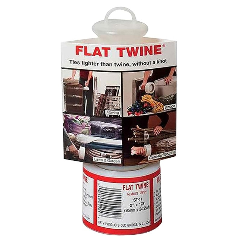 Flat Twine FST11 Stretch Film, 178 ft L, 2 in W