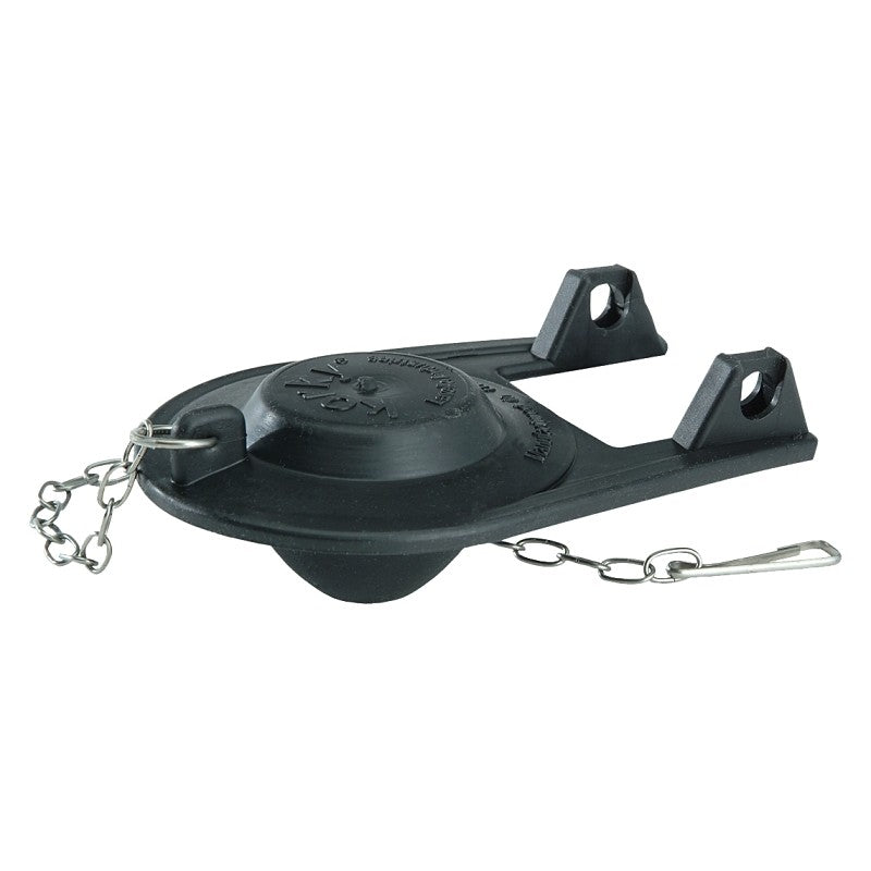 Korky 0054BP Toilet Flapper, Rubber, Black, For: 2 in Plastic Flush Valves (Pack of 12)