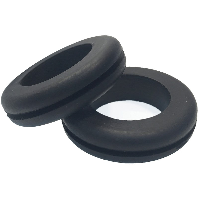 Gardner Bender GHG-1575 Hole Grommet, 3/4 in ID, Vinyl, Black
