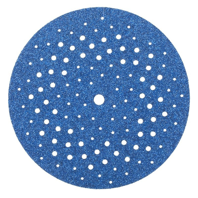 Norton 03233 Sanding Disc, 5 in Dia, 11/16 in Arbor, Coated, 60 Grit, Coarse, Alumina Ceramic Abrasive, Spiral