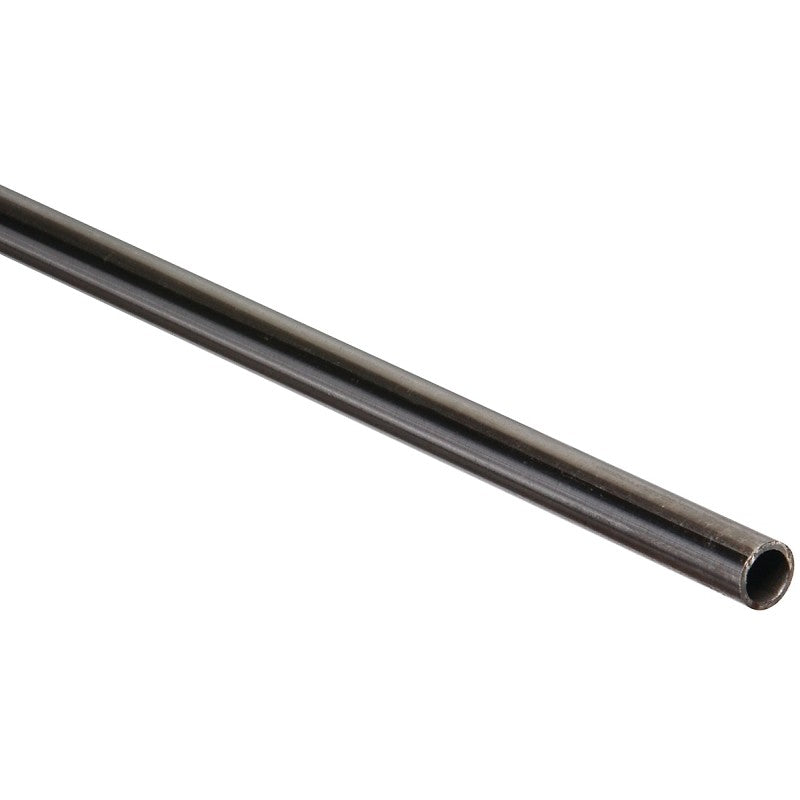 National Hardware 4068BC Series N215-723 Metal Tube, Round, 48 in L, 1/2 in Dia, 16 ga Wall, Steel, Plain