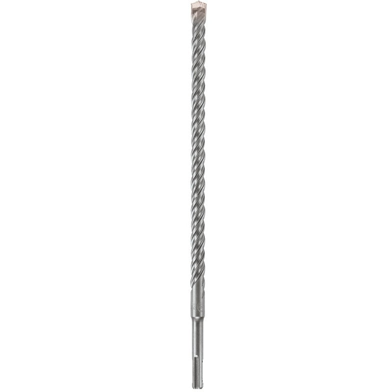 Bosch Bulldog HC2084 Hammer Drill Bit, 1/2 in Dia, 12 in OAL, Optimized Flute, 4-Flute, 25/64 in Dia Shank
