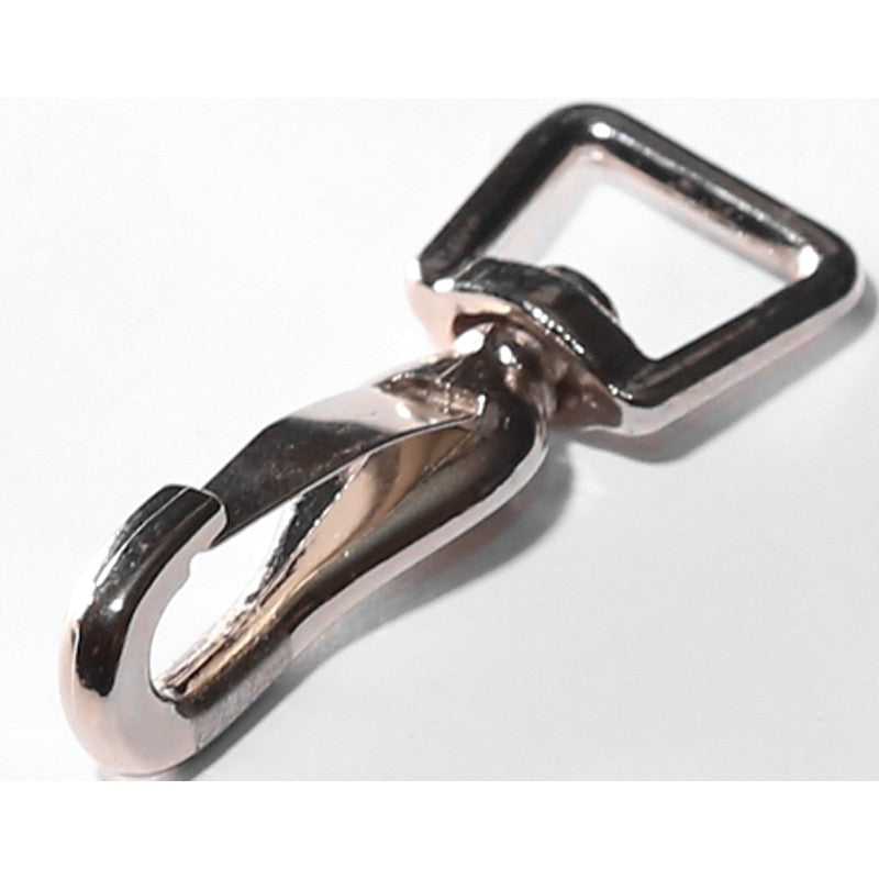 Baron 435-5/8 Spring Snap, 3/16 in Snap Opening, 2-1/2 in L Dimensions, 30 lb Working Load, Steel, Nickel