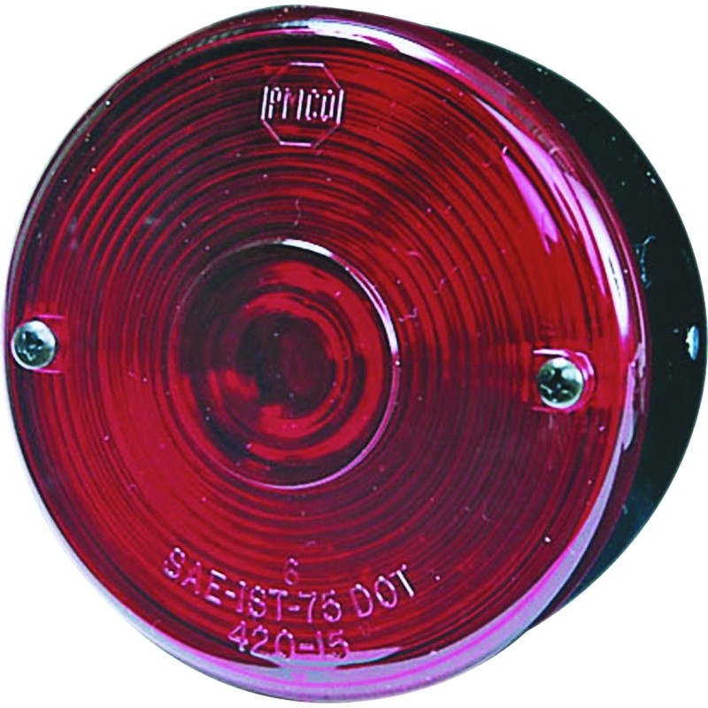 PM V428S Tail Light, Incandescent Lamp, Black Lamp