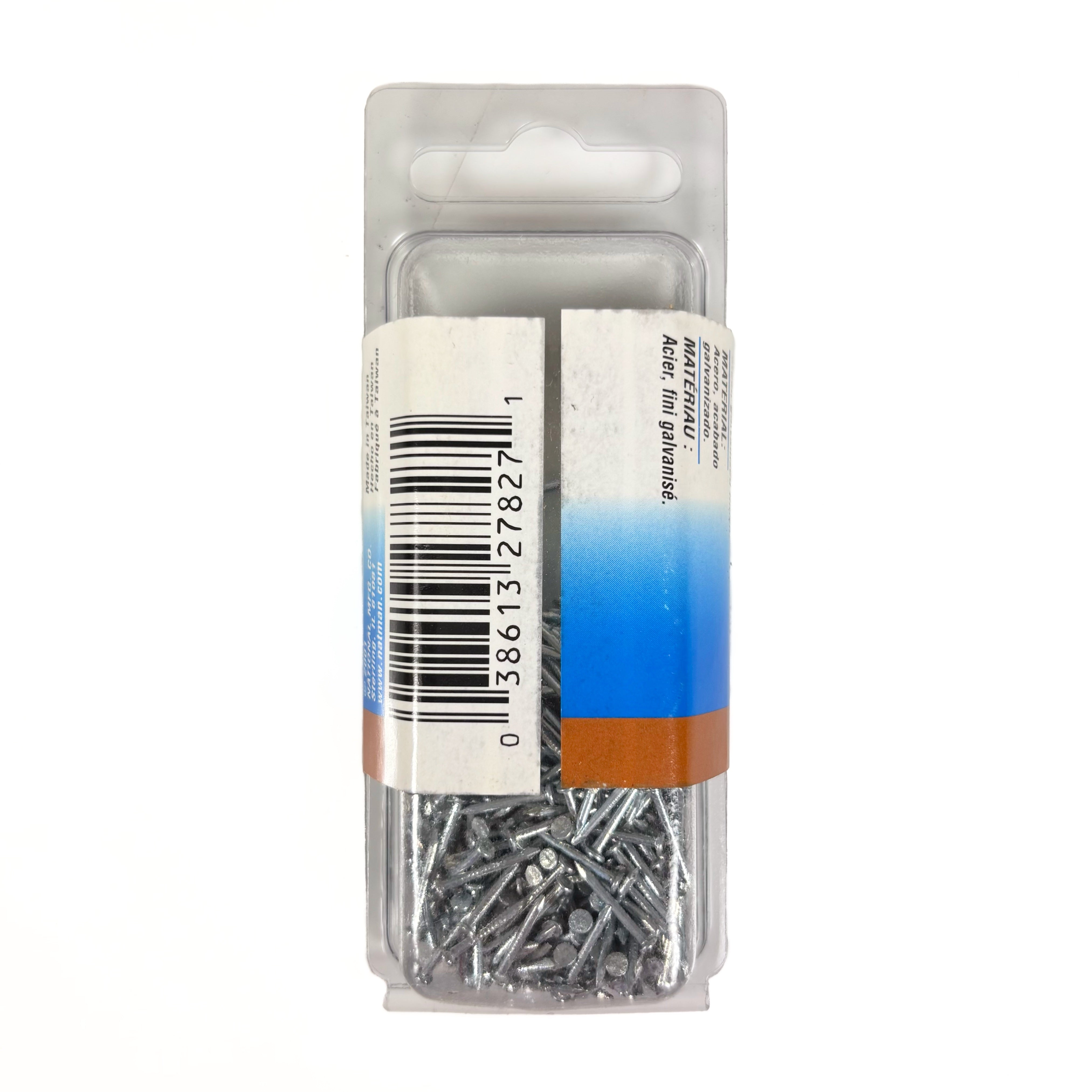 Wire Nails 19 Gauge By 1/2 Inch Galvanized Finish