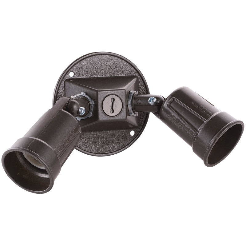 Hubbell 5625-2 Lamp Holder, Combination, Weatherproof, 3.336 in L x 8 in W x 4.125 in H Dimensions, 75 to 150 W