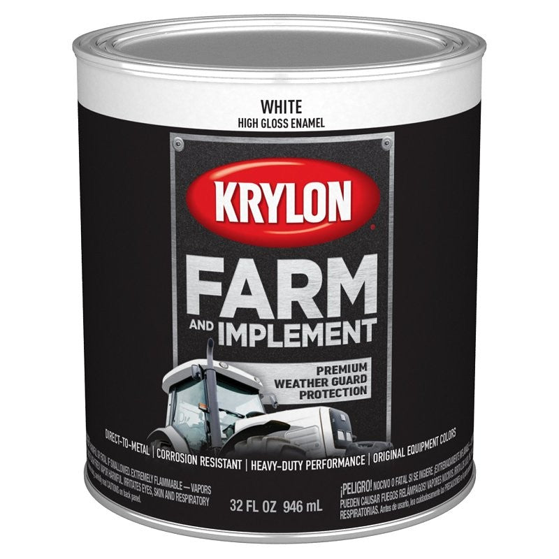PAINT HIGH GLOSS WHITE 1QUART (Pack of 2)