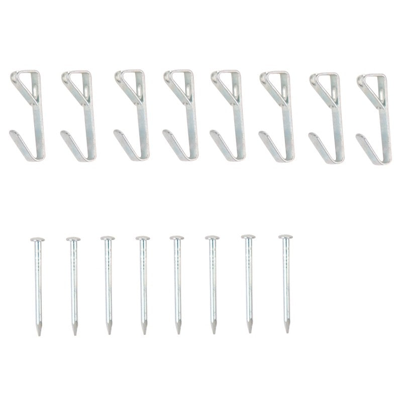 ProSource PH-121030-PS Picture Hanger, 30 lb, Steel, Zinc, Zinc, Nail-In Mounting