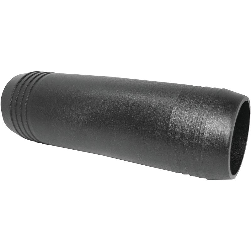 Green Leaf SHM1200P Hose Mender, Straight, 1/2 in, Hose Barb, Polypropylene, Black (Pack of 5)