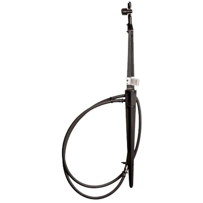 Rain Bird MSSTKTH1S Series Fan Micro Spray with Tall Staked Riser, 0 to 31 gph, 40 psi Operating, Part-Circle, Black