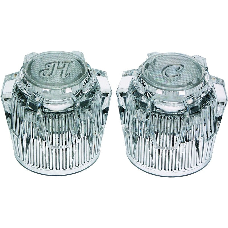 Danco 88170 Faucet Handle, Acrylic, For: Phoenix Two Handle Mobile Home Kitchen, Lavatory and Tub/Shower Faucets