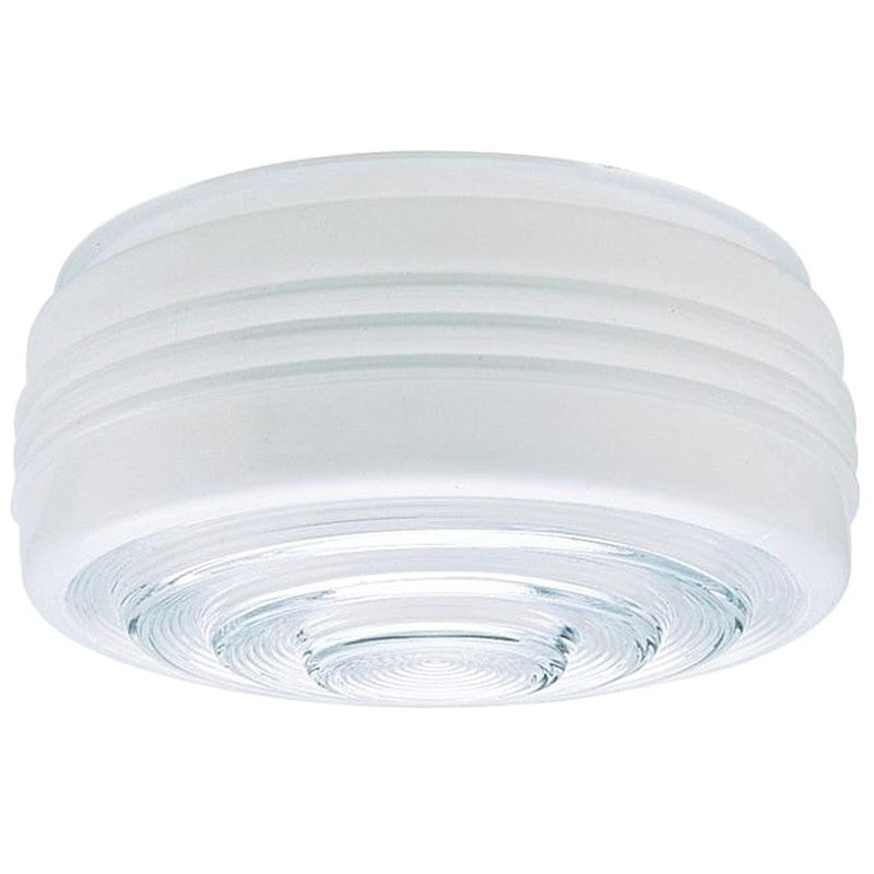Westinghouse 8560800 Light Shade, 7-5/8 in Dia, Drum, Mushroom, Glass, White (Pack of 6)