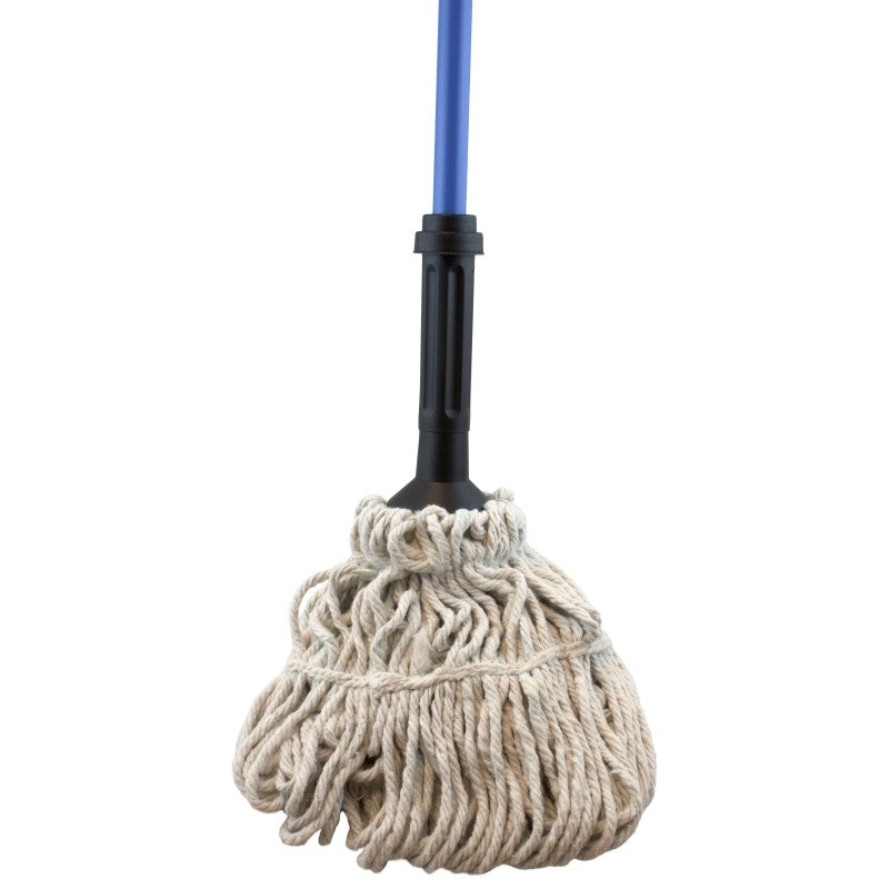 Chickasaw 14220 Wringer Mop, #22 Headband, 55 in L, Cotton Mop Head, Foam/Plastic Handle