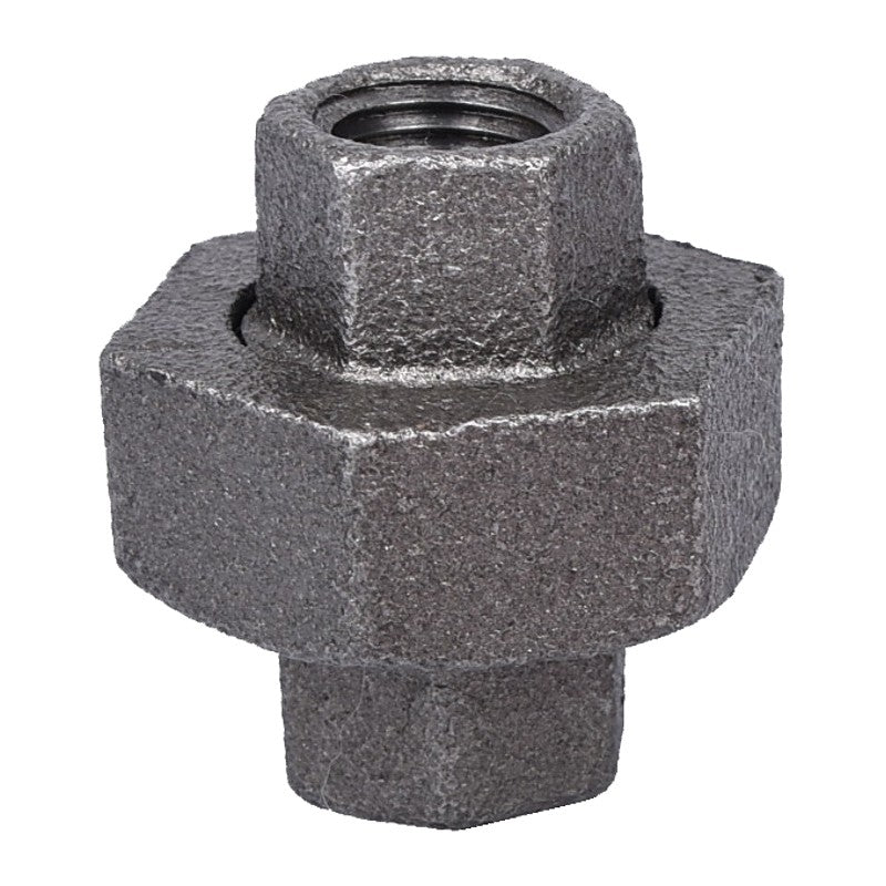 ProSource B342 8 Pipe Union, 1/4 in, Threaded, Malleable Iron, 40 Schedule, 300 PSI Pressure