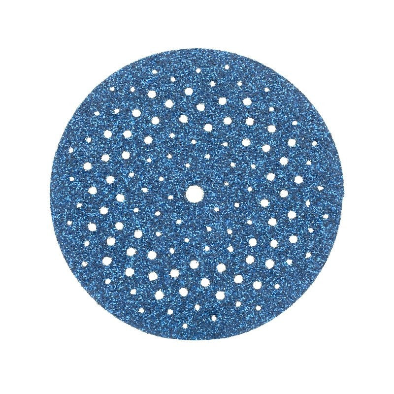 Norton 03234 Sanding Disc, 5 in Dia, 11/16 in Arbor, Coated, 40 Grit, Extra Coarse, Alumina Ceramic Abrasive, Spiral