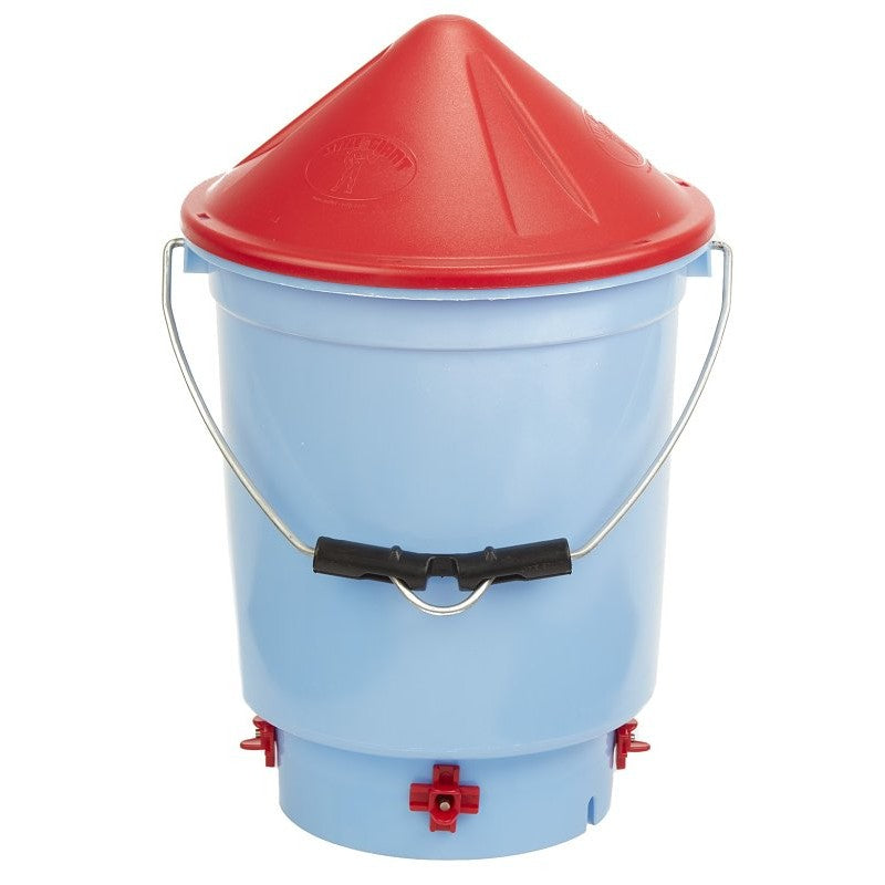 Little Giant DHH3 Deluxe Hen Hydrator, 3 gal Capacity, Blue, Hanging Mounting