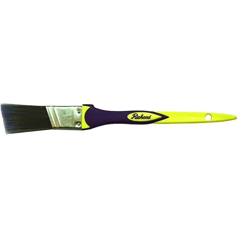 Hyde 80839 Paint Brush, 1 in W, Polyester Bristle, Soft-Grip Handle