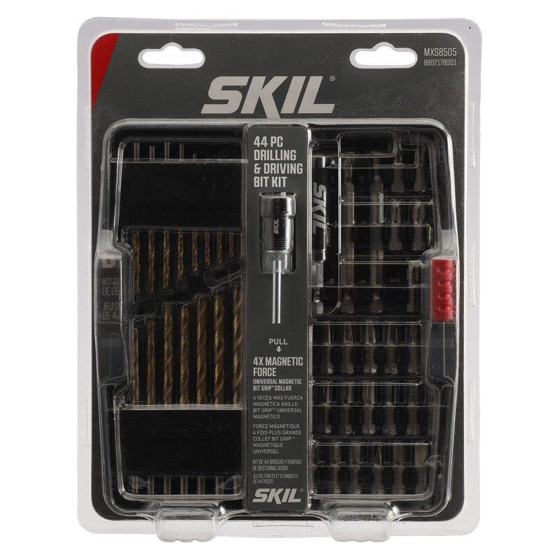 Skil MXS8505 Drill Bit Set, 44-Piece, Steel