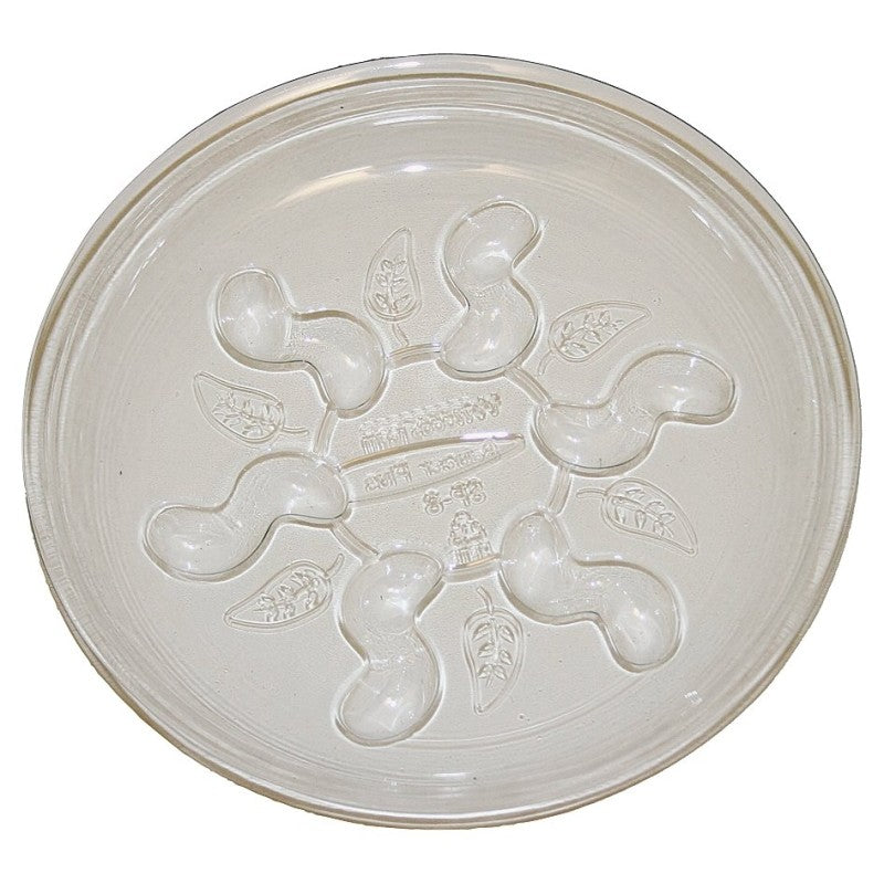 Gardener's Blue Ribbon Saucer Plus SP12 Plant Saucer, 12 in Dia, Plastic, Clear (Pack of 24)