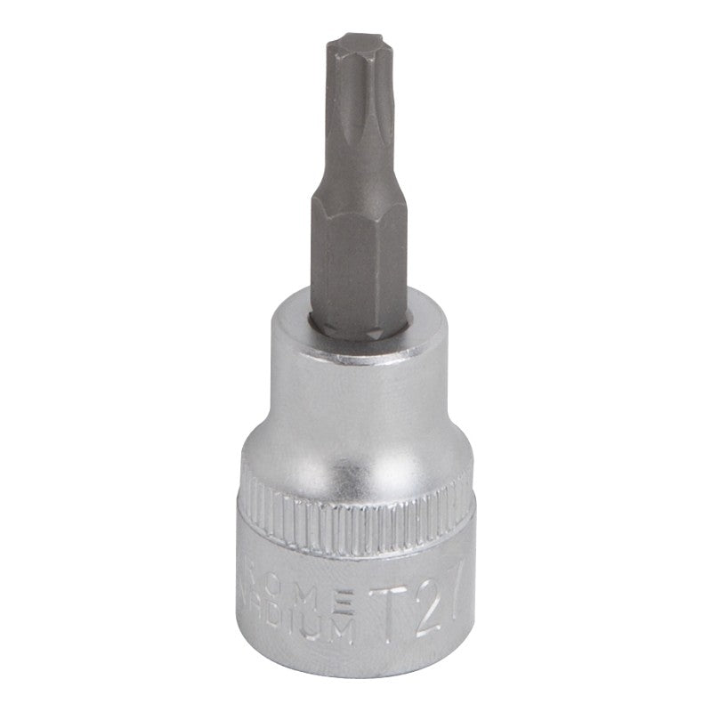 Vulcan 3505013520 Fractional Star Bit Socket, T27 Tip, Chrome